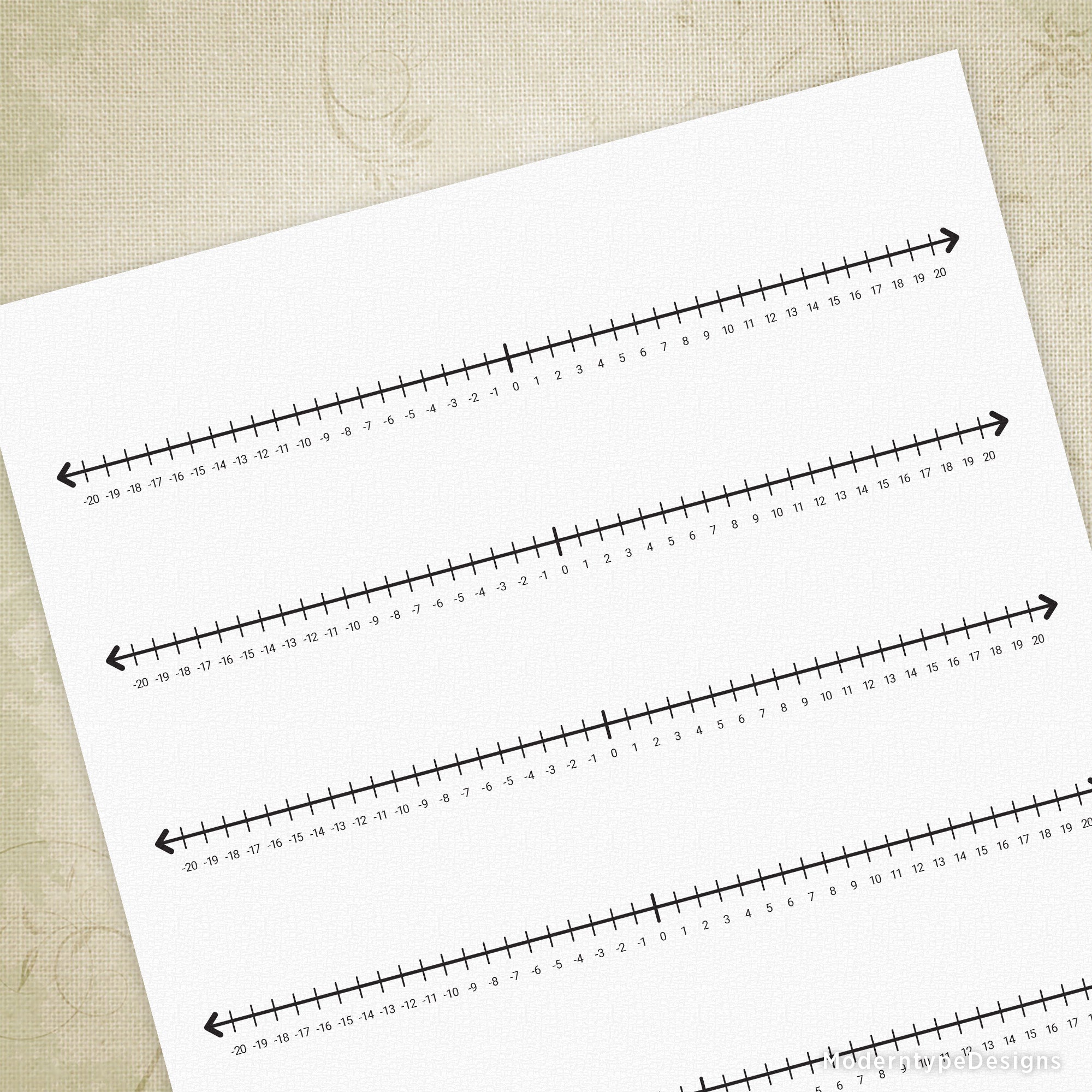 Help students master number sequencing and basic math operations with this comprehensive -20 to 20 Number Lines Printable PDF. Perfect for classroom instruction, homeschooling, or independent practice, these teacher-ready handouts eliminate prep time while reinforcing foundational numeracy skills.