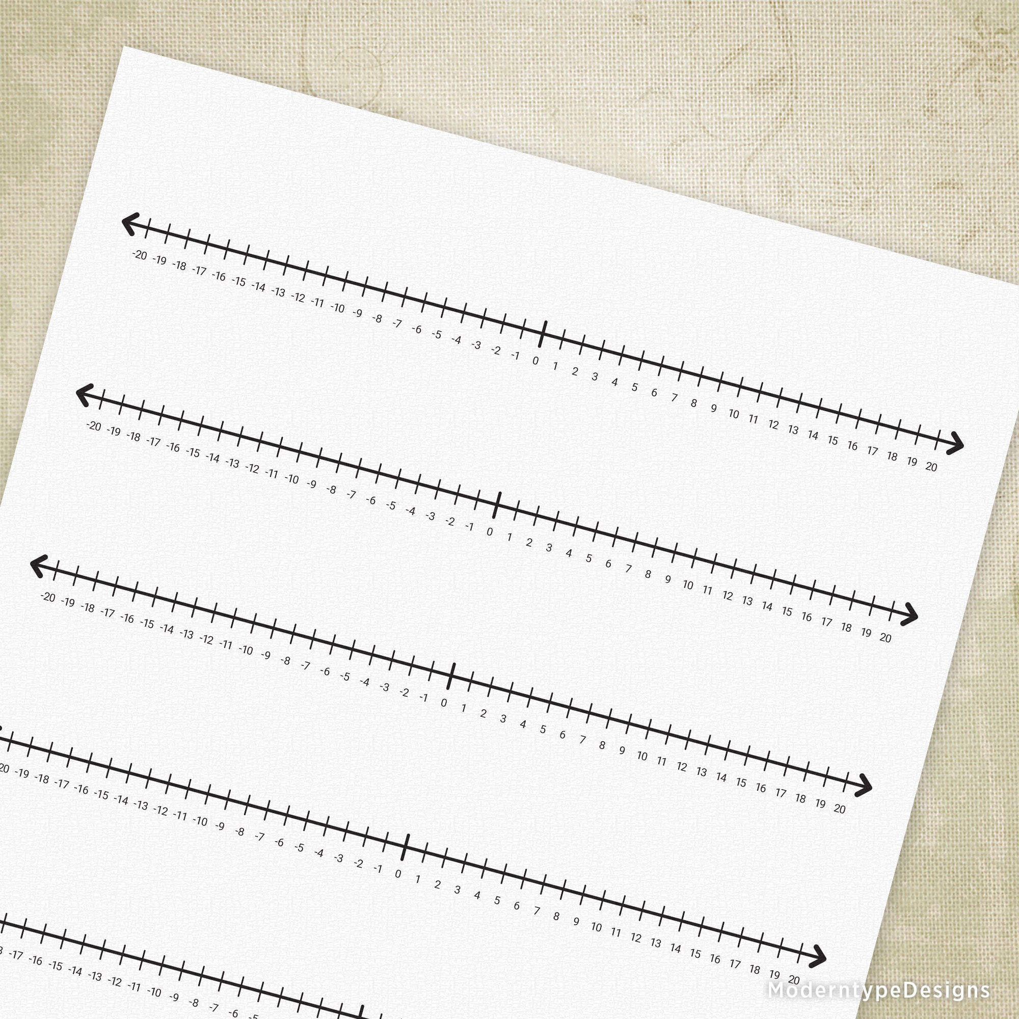 Help students master number sequencing and basic math operations with this comprehensive -20 to 20 Number Lines Printable PDF. Perfect for classroom instruction, homeschooling, or independent practice, these teacher-ready handouts eliminate prep time while reinforcing foundational numeracy skills.
