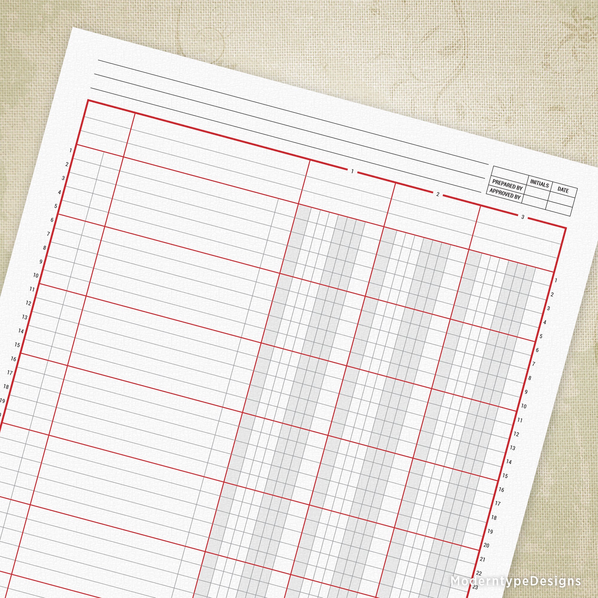 Free Printable 3 Column Ledger Paper Free Printable 3 Column Ledger Paper