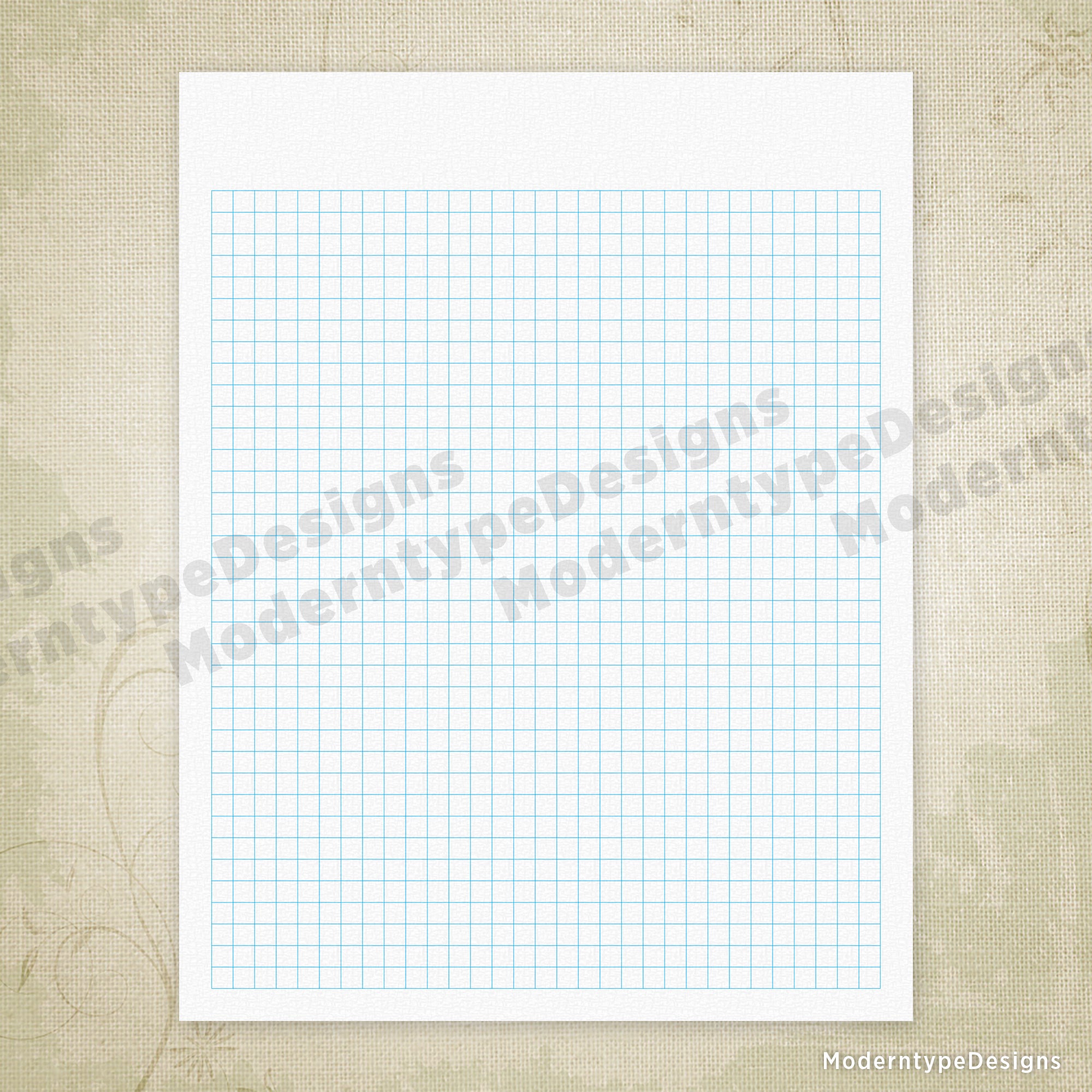 Regular Square Grid Digital Paper Printable