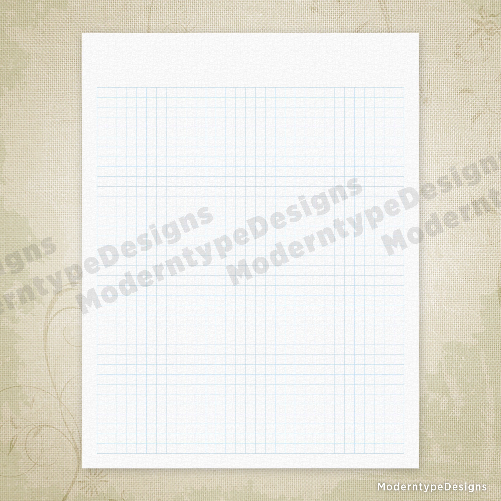 Regular Square Grid Digital Paper Printable