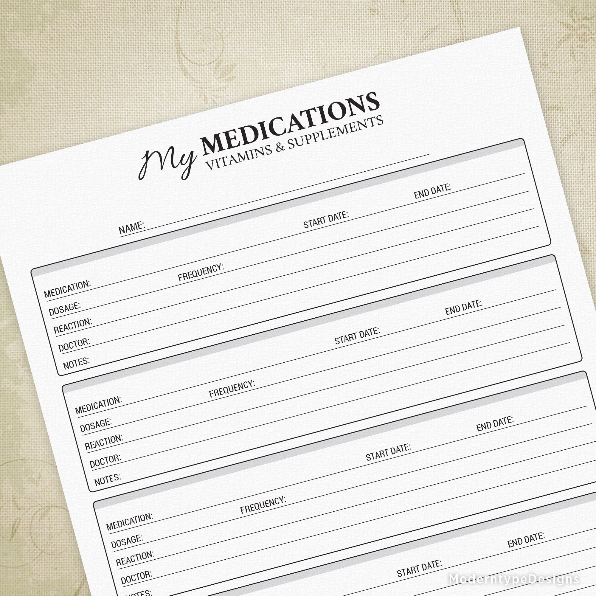 my-medications-log-printable for Free Printable Medication List Card My Medications Log Printable for Free Printable Medication List Card