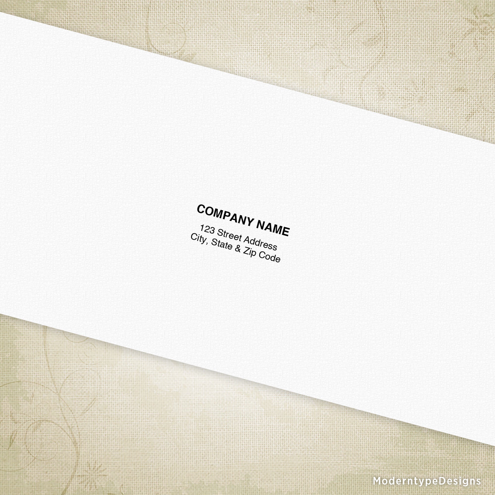 No. 9 Reply Envelope Printable, Editable