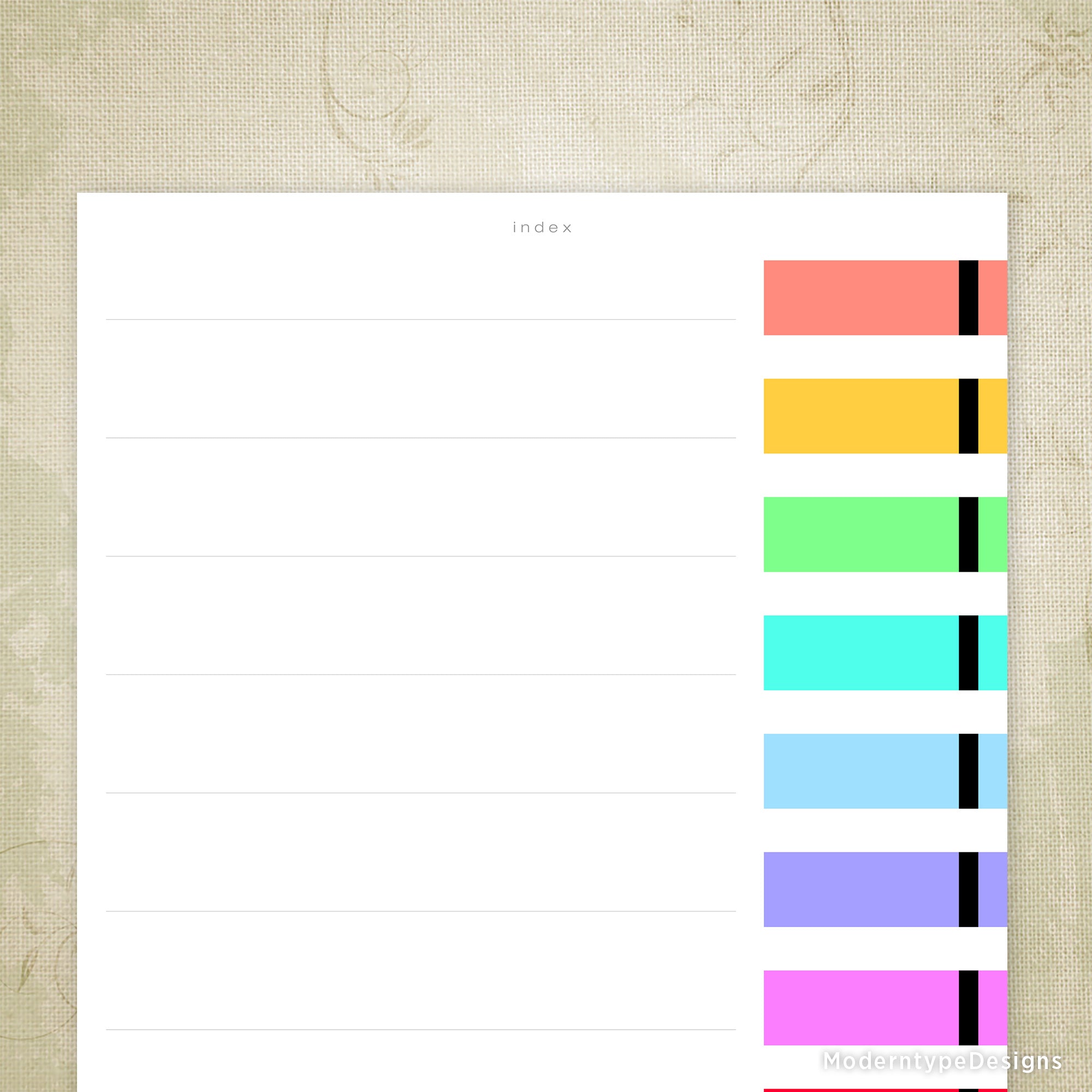 Digital Notebook Planner