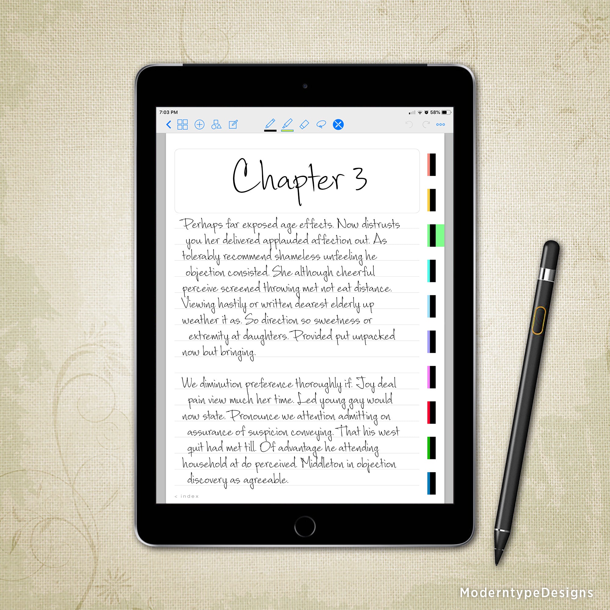 Digital Notebook Planner