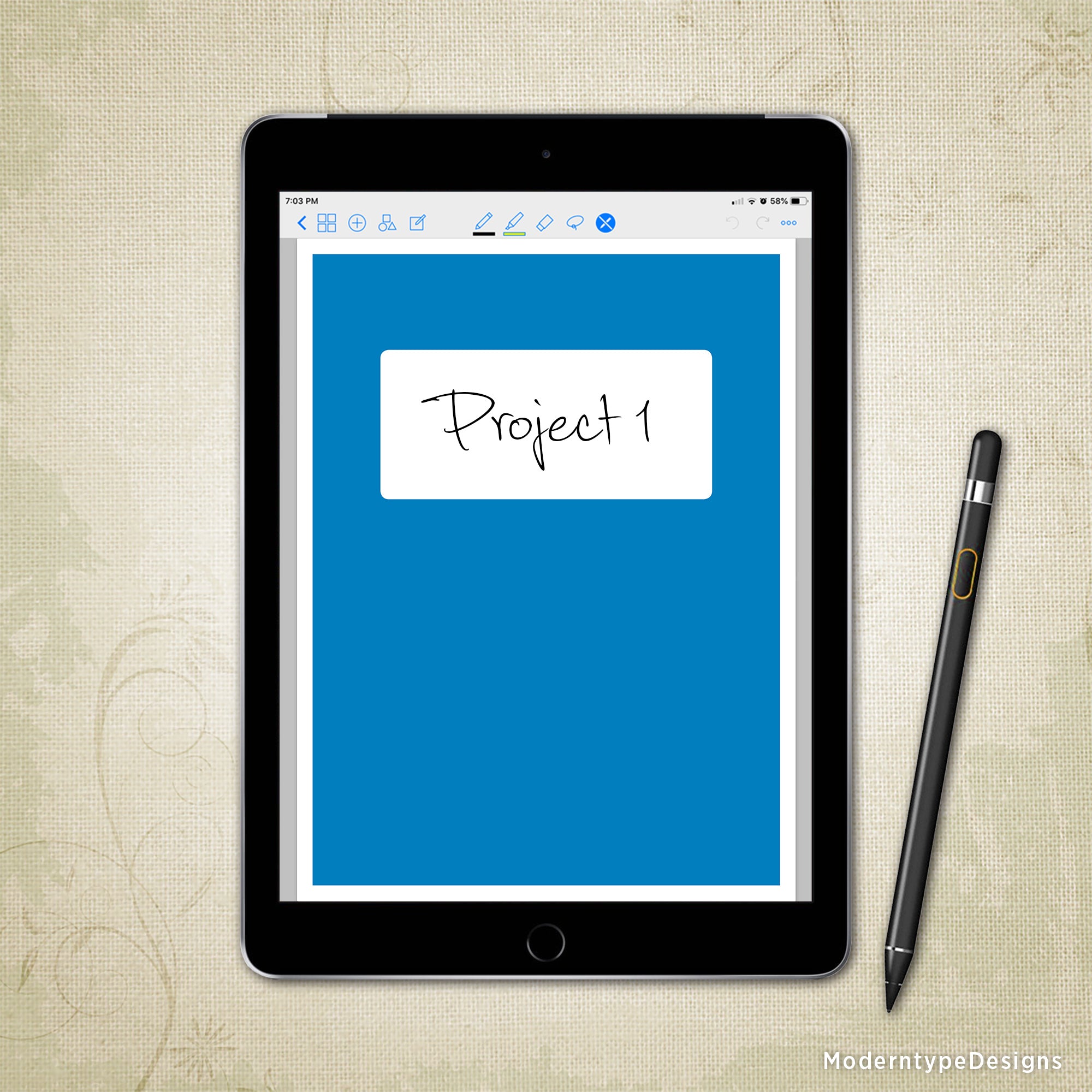 Digital Notebook Planner