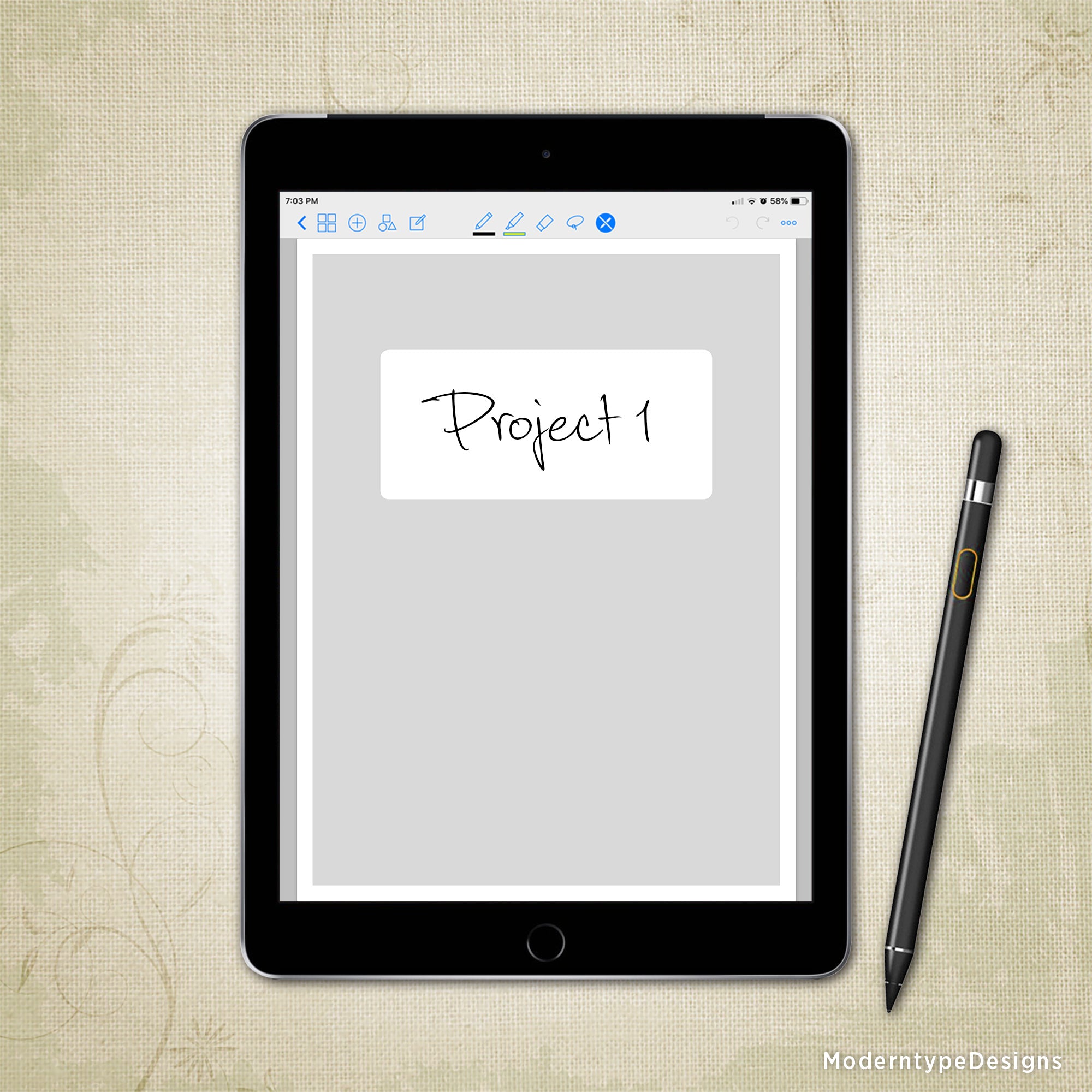 Digital Notebook Planner