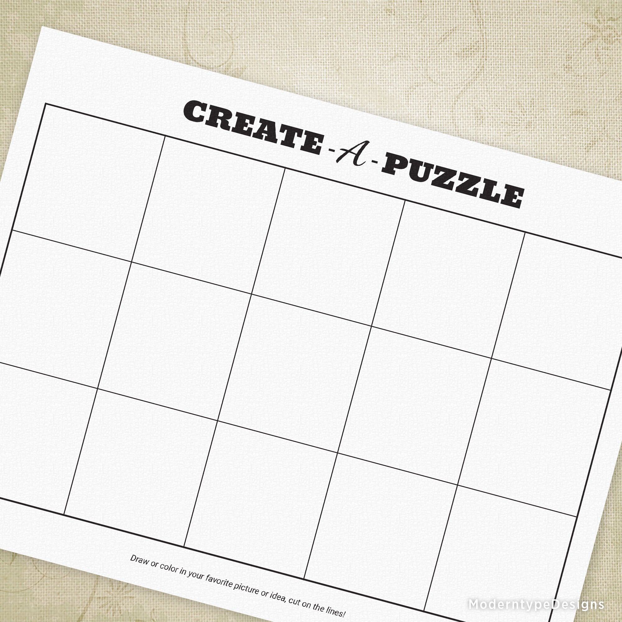 Create-a-Puzzle Printable, #2 create-a-puzzle-printable-2
