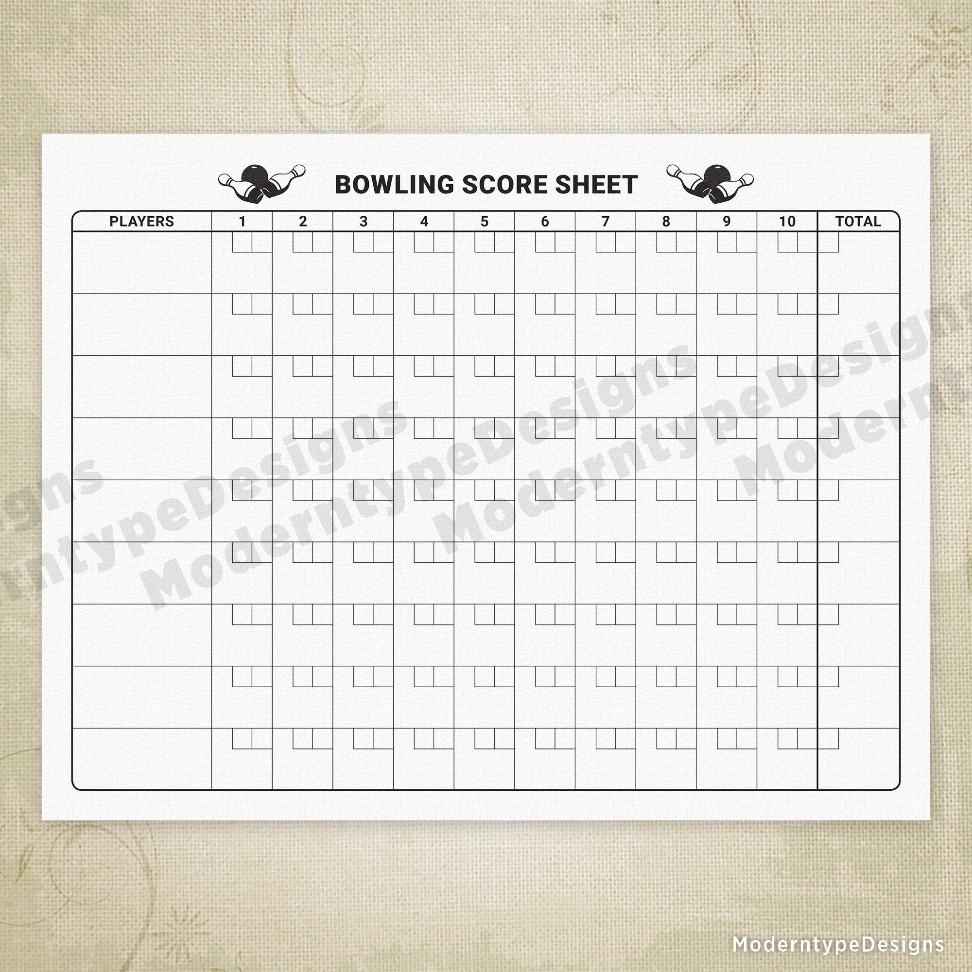 Bowling Scoring Sheet Printable bowling-scoring-sheet-printable
