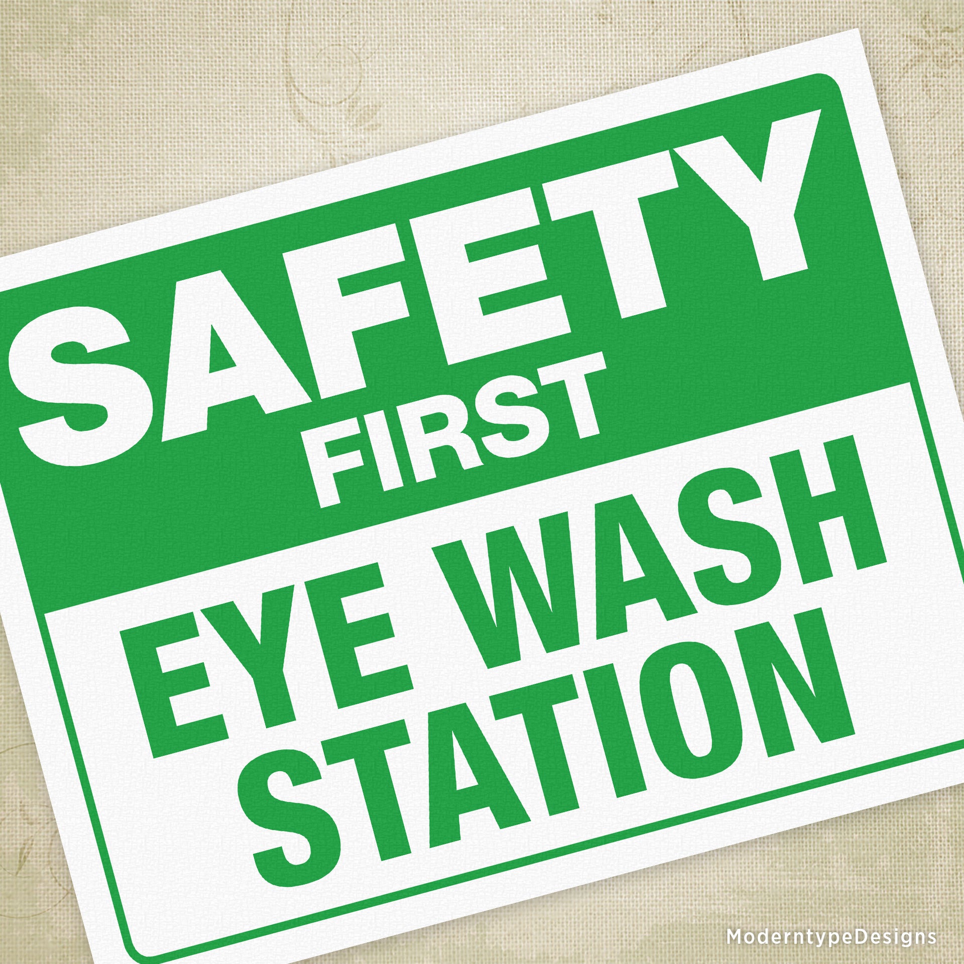 Safety First Eye Wash Station Printable Sign safety-first-eye-wash-station-printable-sign