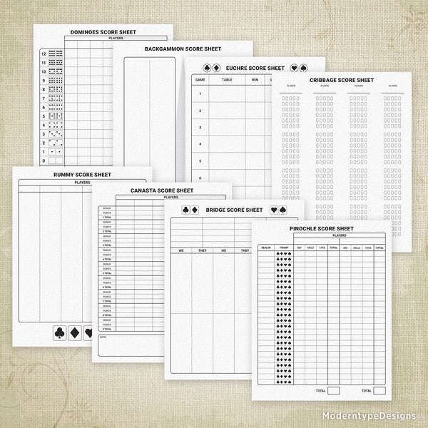 card-game-scoring-sheets-printable for Canasta Score Sheet Free Printable Card Game Scoring Sheets Printable for Canasta Score Sheet Free Printable