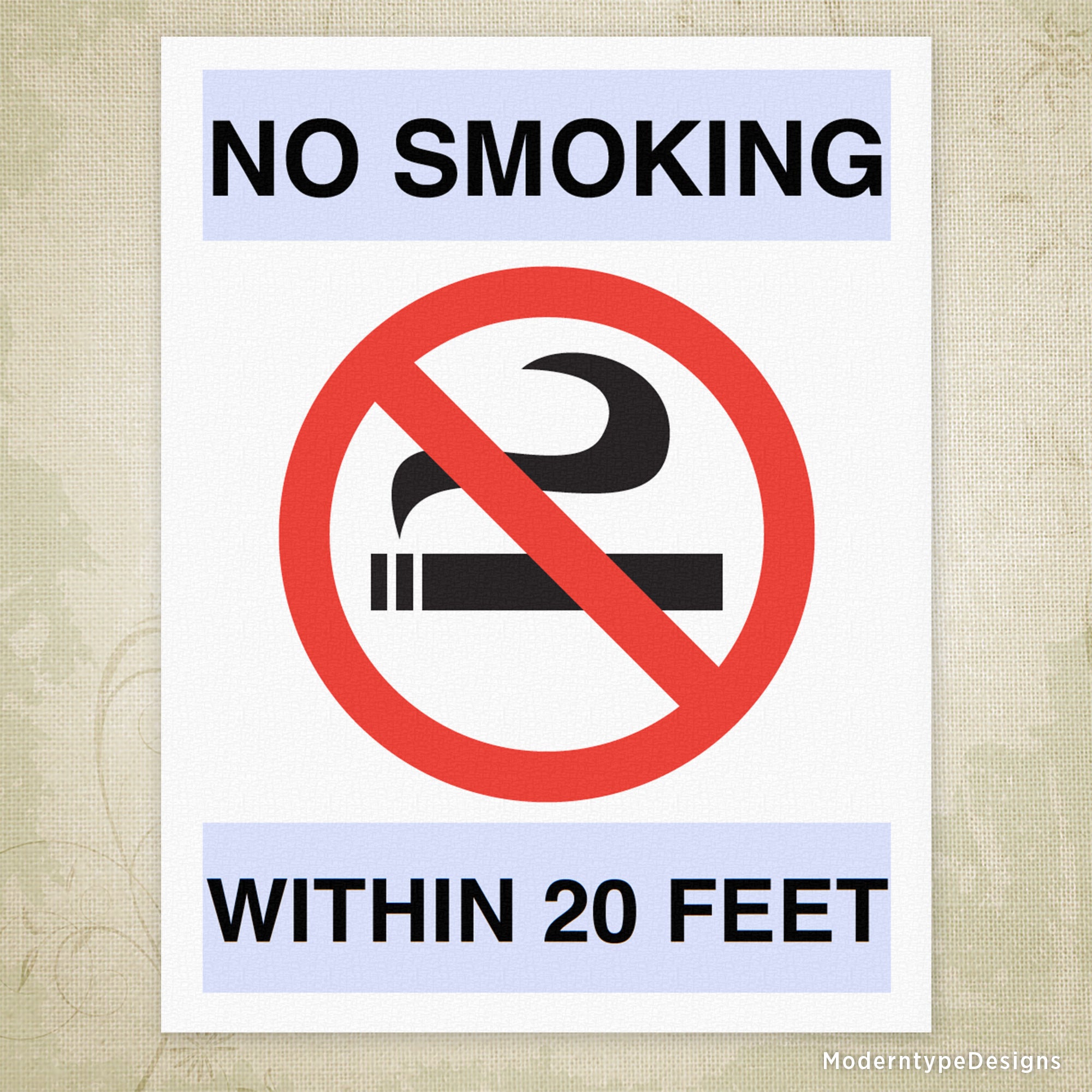 No Smoking Printable Sign, Editable no-smoking-printable-sign-editable