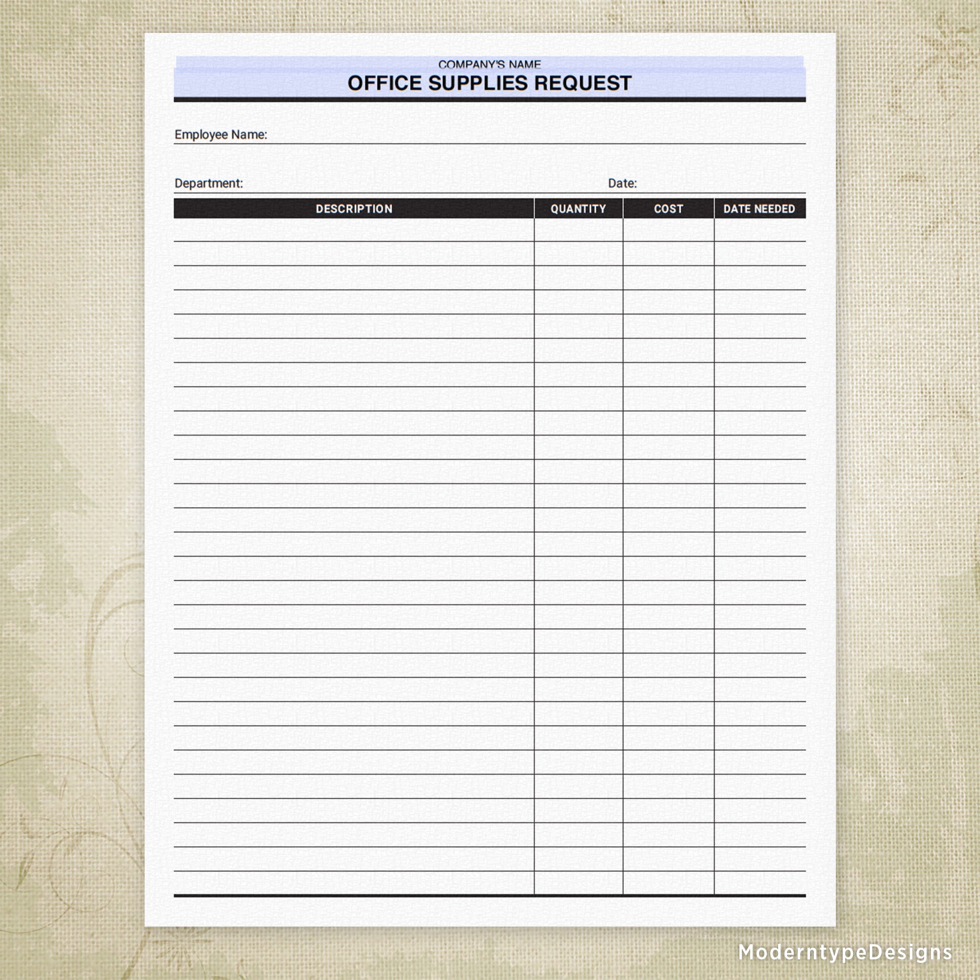 Order shop office supplies